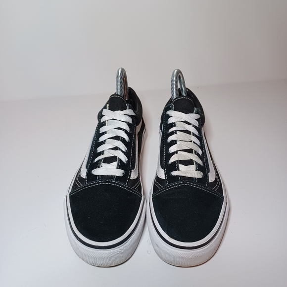 Vans Black Old Skool 721278 Low Top Athletic Sneakers womens Size US 7 shoes see - Picture 6 of 9